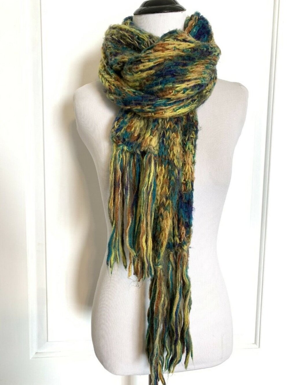 Los Angeles Boutique Cotton Knit Lightweight Wrap Scarf Pashmina Shawl Fall Boho